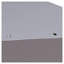 Tente à auvent escamotable avec filet et roues Outsunny 13 pi x 13 pi, pavillon de jardin en acier gris clair