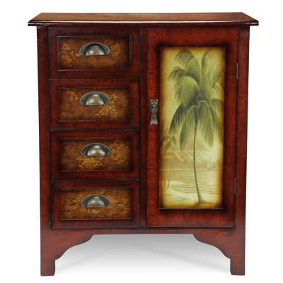 Perrone 1 Door Accent Cabinet by Highland Dunes