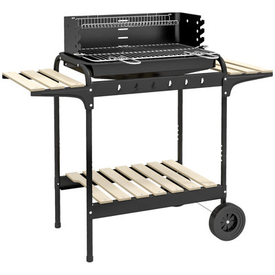 Dakota Fields 103cm W Portable Charcoal Grill