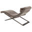 Velours chaise longue Bisantz