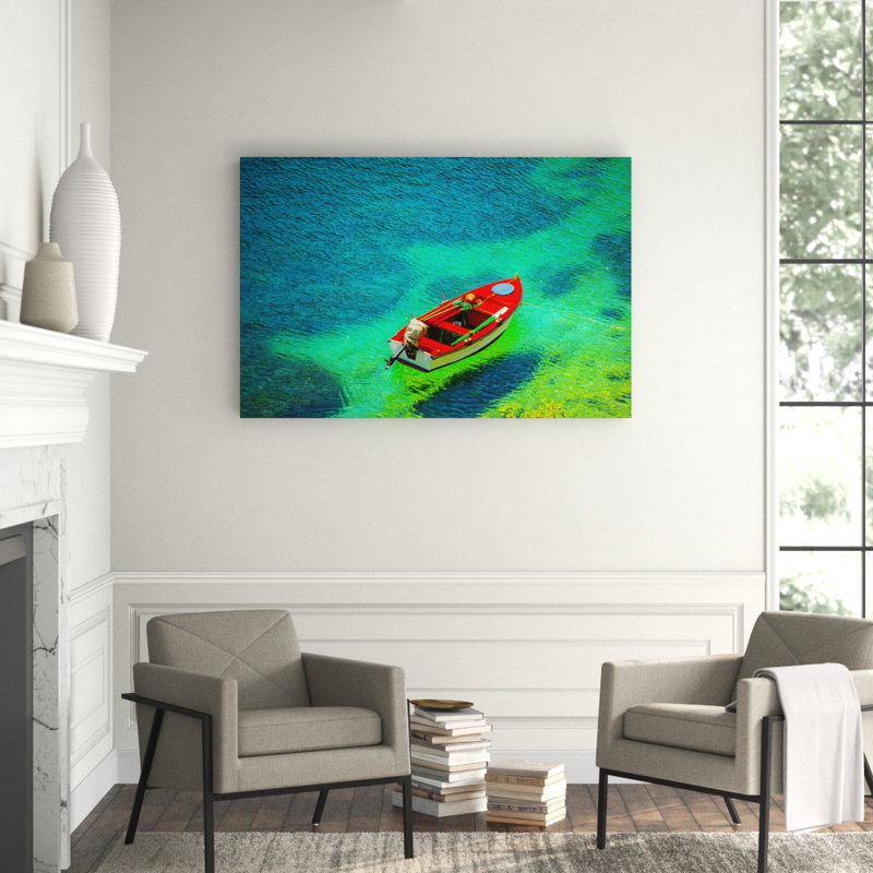 Shallow Shores Print, 24" H x 36" W x 2.5" D