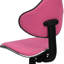  Chaise de bureau ergonomique et pivotante en tissu avec dossier et siège rembourrés-709034637