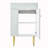 Braynard 21.6 " W Freestanding Standard Free Standing 1 Single Vanity Bathroom Vanity With Ceramic Top