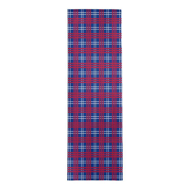 Plaid Indoor Rug, Runner 2'6" x 8'