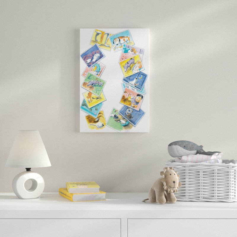 Dog Stories - Painting on Canvas, 61cm H x 41cm W