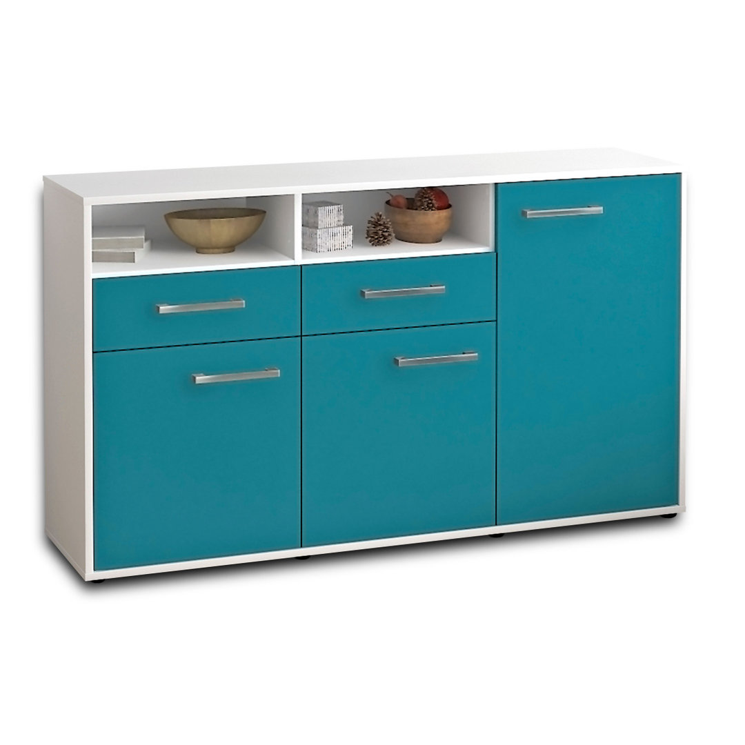 Editta Sideboard Front (136 x 79 x 35 cm), einschließlich Griffe