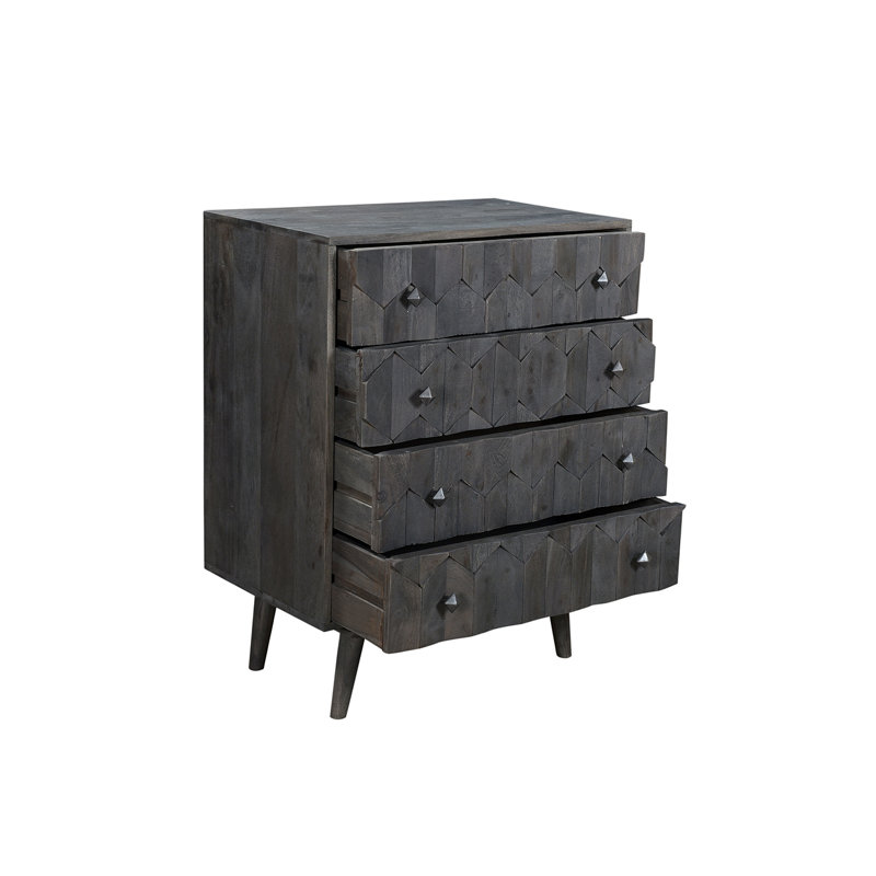 Commode décorative 4 tiroirs Dussault