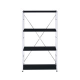 Tennos 3-Shelf Rectangular Bookshelf