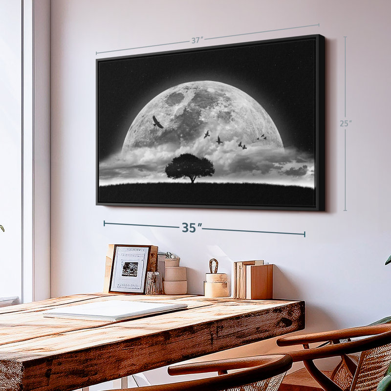 Fantasy Moon Canvas Print, 25" H x 37" W