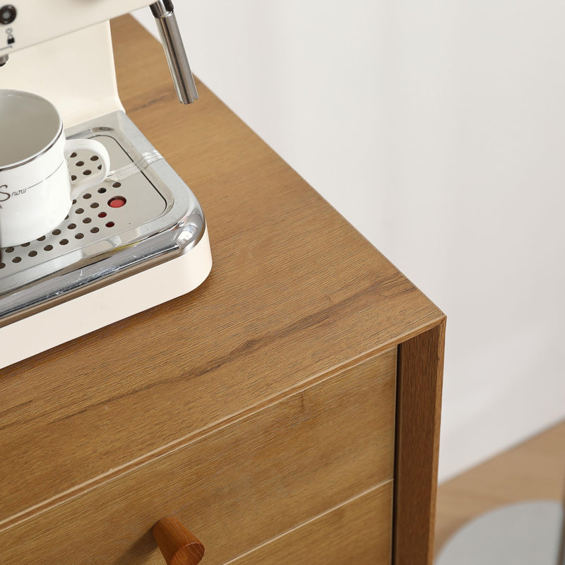 Storage Console Table with 3 Drawers