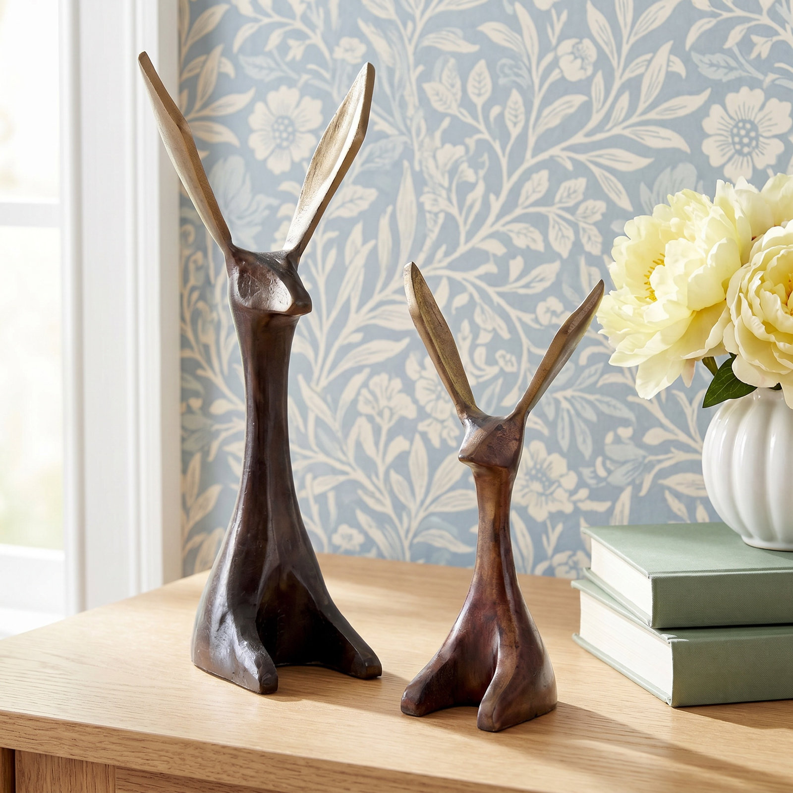 Norvin 2-Piece Sculpture, Bronze