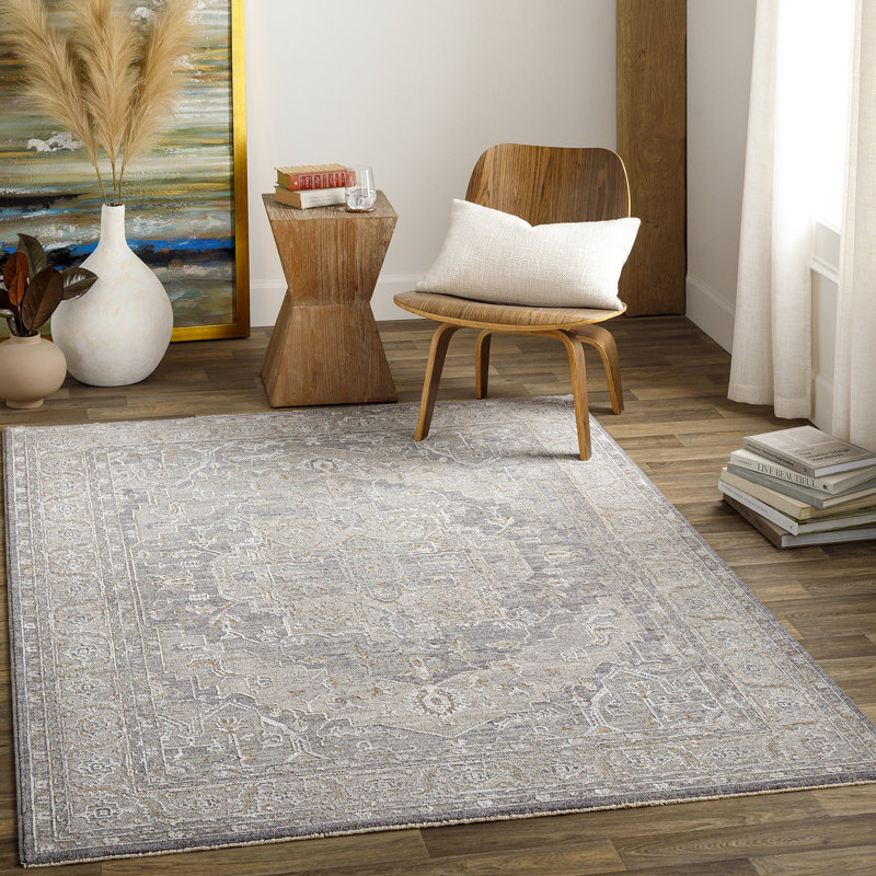 Vintage Look Area Rug, Rectangle 200 x 290 cm