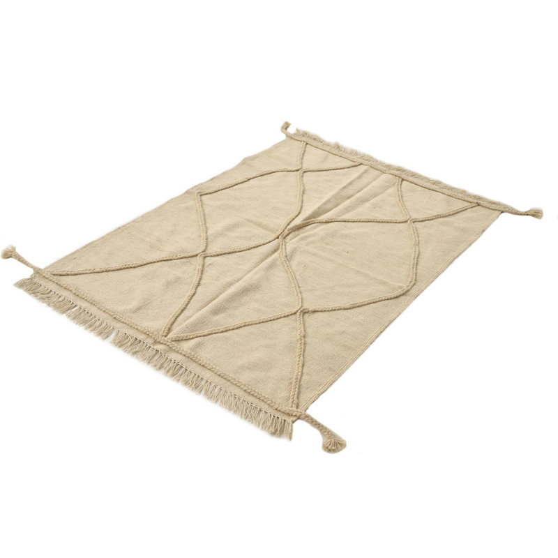Tapis ivoire Ottilie
