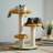 3 Tiers Cat Tree with Perch,Scratching Posts