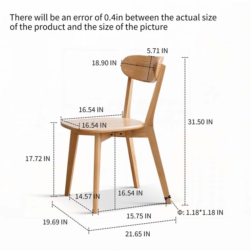 Chaises de salle à manger en bois