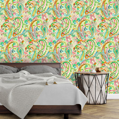 Gwenifer 10m x 68cm Matte Wallpaper Roll