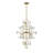 Amani 15-Light Chandelier in Royal Gold-254488146