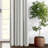 August Stripe Rod Pocket Drapery Panels - Pair-102349154-119306091
