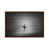 Classic Brown Wood Floater Framed