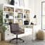 Chaise de bureau pivotante en similicuir-1052613557-1036810702