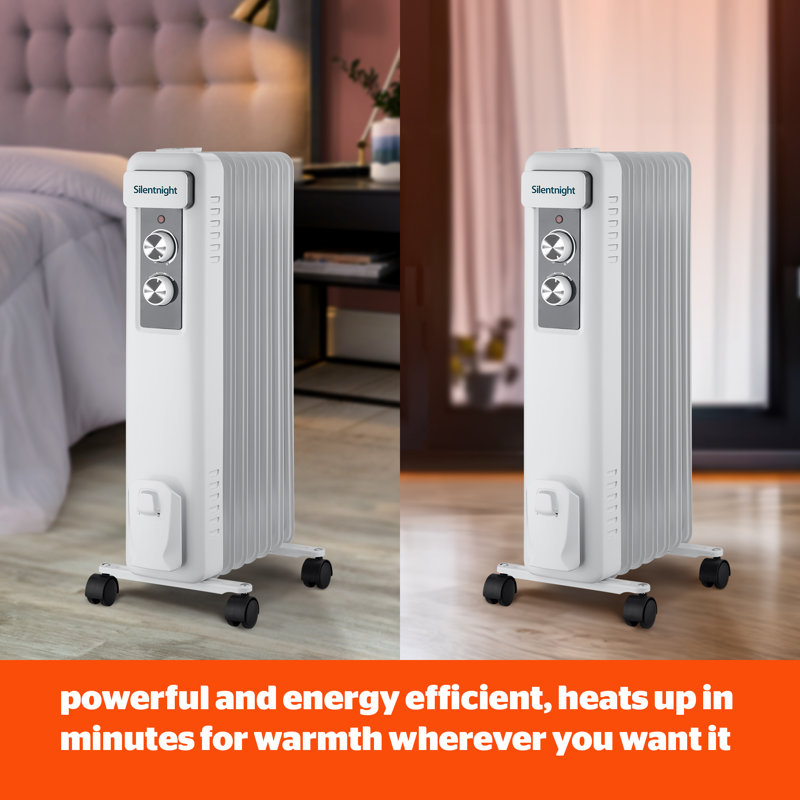 Silentnight Comfort Control Oil Filled 7 Fin Portable Radiator