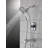 Ashlyn 17 Series Chrome Dual-Function Shower Faucet Set with In2ition 2-in-1 Dual Shower Head with HandHeld Spray Combo, Valve Trim Kit, Chrome (Valve Not Included)-14622257