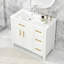 Meuble-lavabo 36 po avec comptoir d'évier