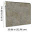 Papier peint ardoise brun fusion-2031167818