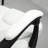 BEIMO High Back Massage Office Chair Luxury Reclining White Finish Faux Leather Adjustable Swivel Chair for Home Office-1498343769