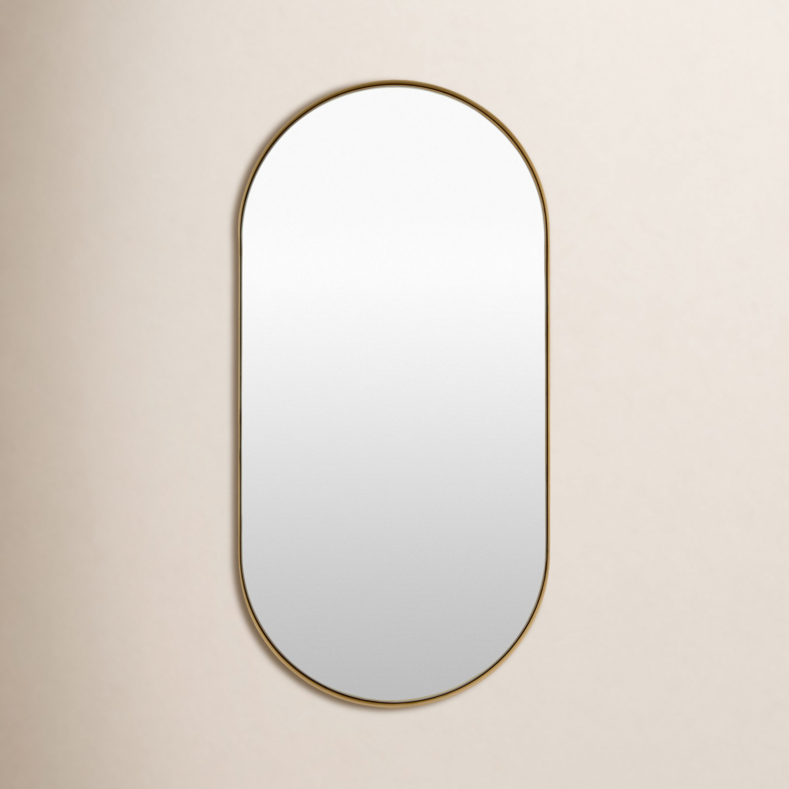 Accent Mirror, Gold, 31.5" x 15.5"