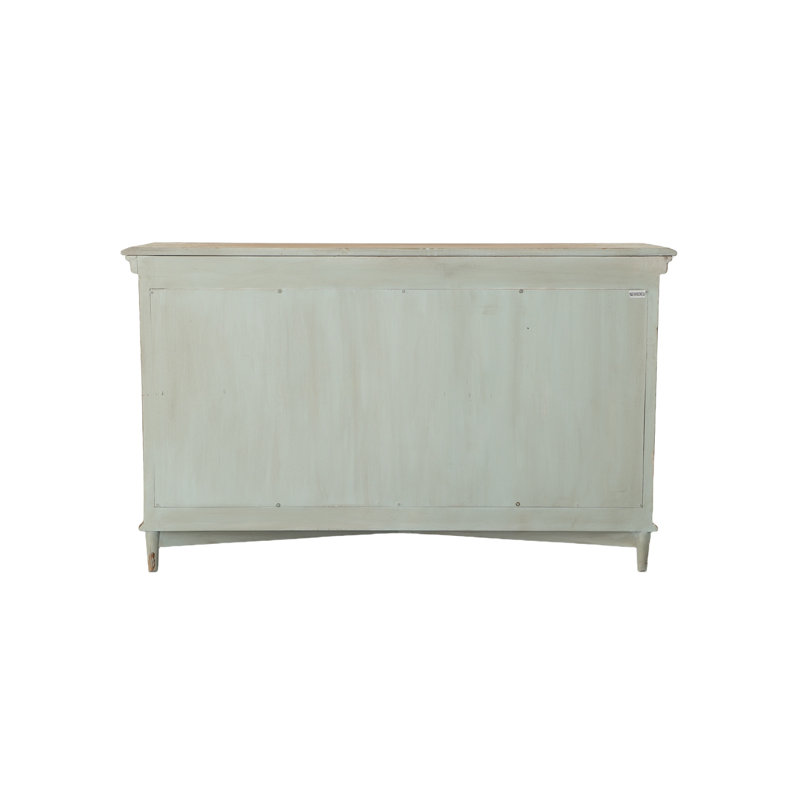 Sheridan 60'' W Solid Wood Sideboard, Gray