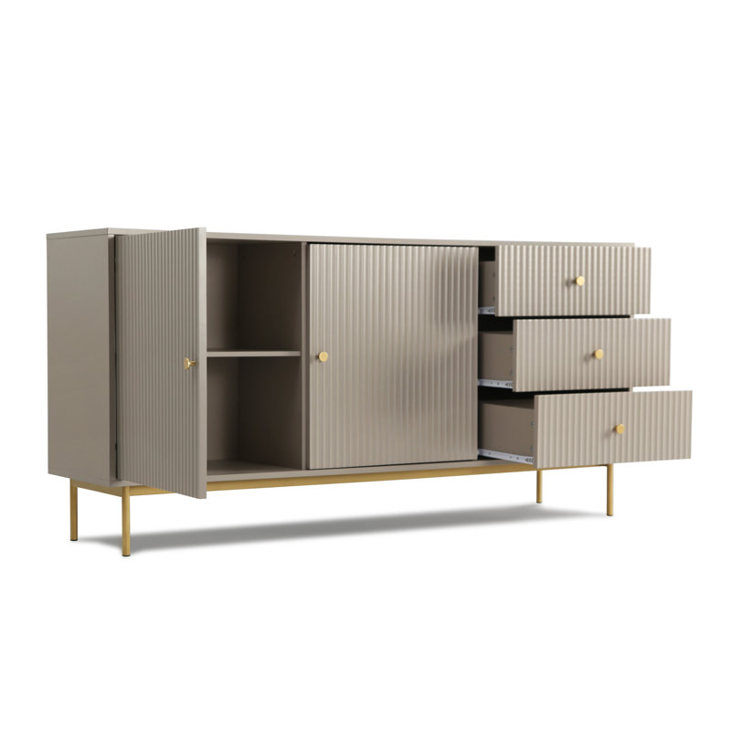 Aiten 160cm Sideboard, Grey