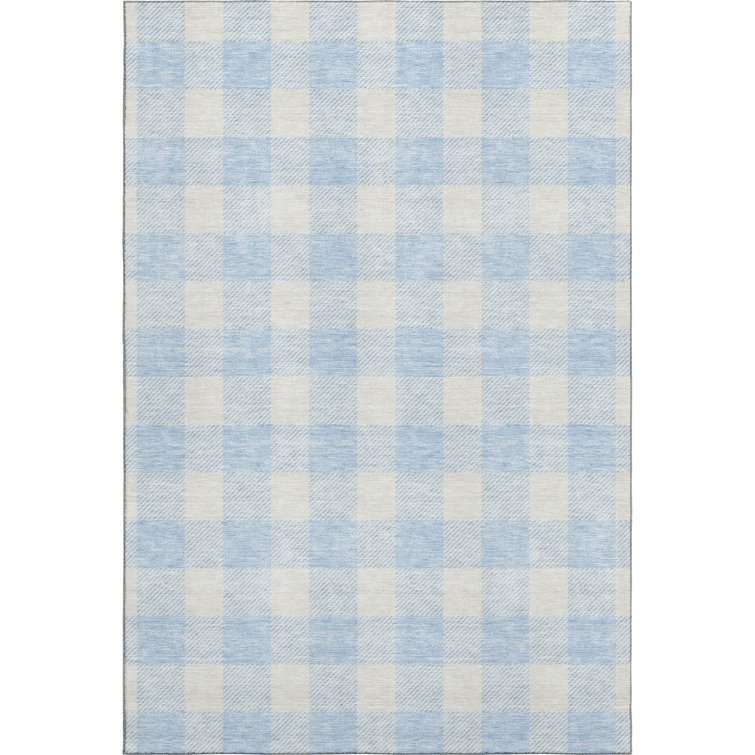 Premium Machine Washable Prisco Sky Rug
