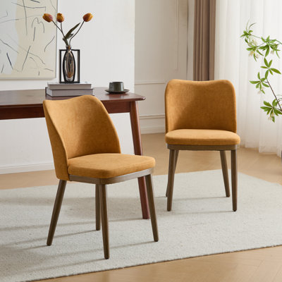 Manzella Fabric Upholstered Dining Chairs