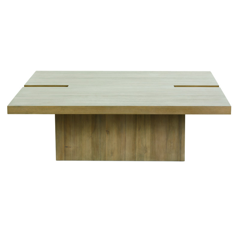 Theory Square Coffee Table, 16" H x 52" L x 52" W
