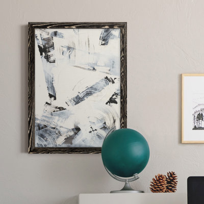 «Fractured Ice II», peinture sur toile encadrée