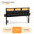Damerius Upholstered Storage Headboard With Built-In Charging Station, LED Light Strip, Hidden Drawer And Shelf – Tufted Button Design-785386327-782890653