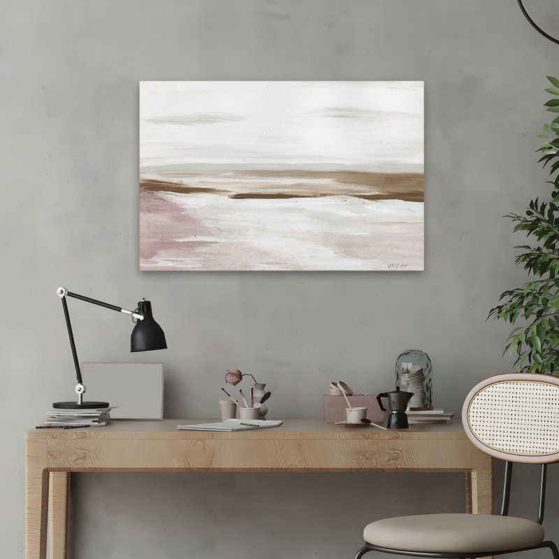 Abstrait rêveur - paysage de rêve, H 16 po x l 24 po