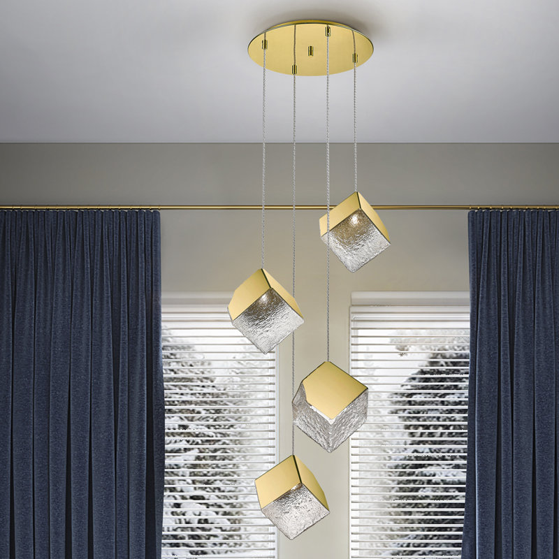 Aviyah 4 - Light Pendant, Gold