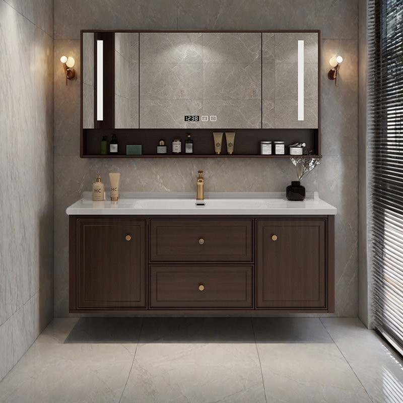 Modern simple light luxury bathroom cabinet