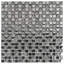 11.7" X 11.7" Polished Glass Mosaic Tile