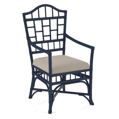 Chippendale Upholstered Arm Chair