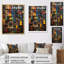 «Imminent Revivification Retro Composition», reproduction sur toile encadrée-1306102621-1306102608