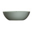 Baignoire de trempage autoportante 63 pouces turquoise, dure et résistante, baignoire non perméable à surface solide de 63 po, conception ergonomique pour un bain relaxant
