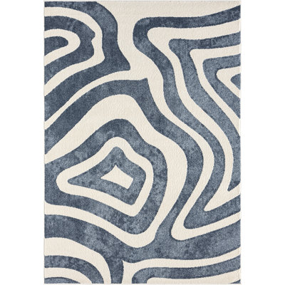 Tapis bleu Abani Huertas WAV100A