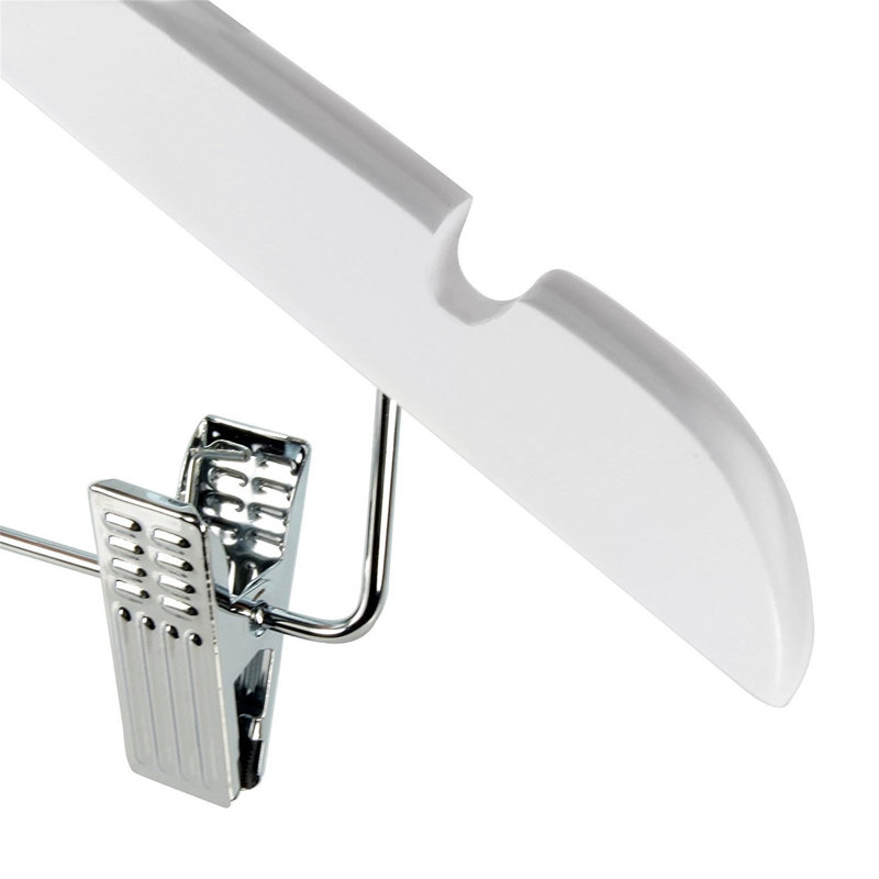 Baileyville Manufactured Wood Hangers With Clips