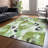 Machine Washable Indoor/Outdoor Colman ACN2132 Floral Rug-1079419843