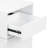 Rotatable Nightstand End Table Bedside Table Night Table 2 Drawer Dresser Wood Nightstand-445995051