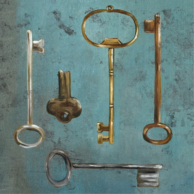 Antique Keys III Print