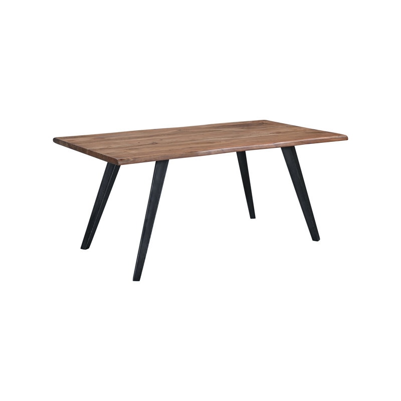 Knoxville 68" Dining Table in Smoked Acacia